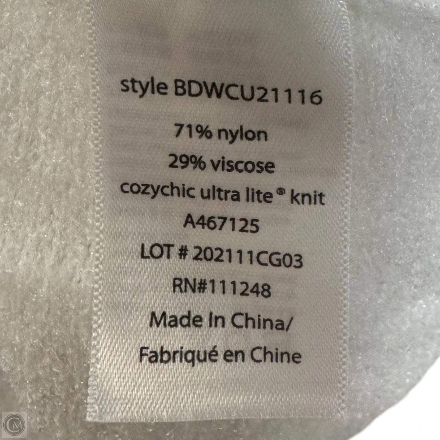 Top Long Sleeve By Cma In White, Size: 2x