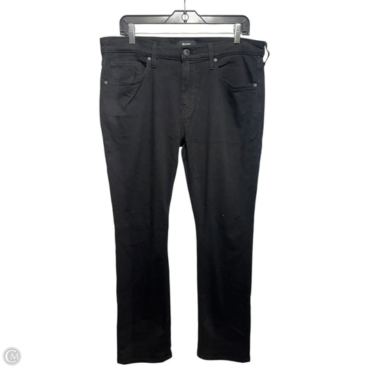 Jeans Straight By Paige In Black, Size: 34