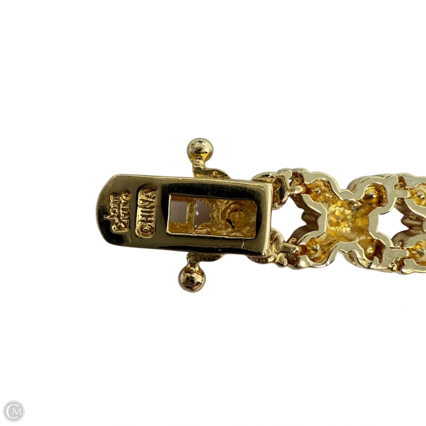 Vintage Signed Crystal Tennis Bracelet By Joan Rivers