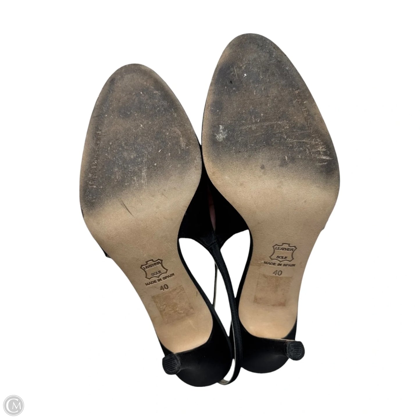 Slingback Shoes Heels Stiletto By Lk Bennett In Black, Size: 9