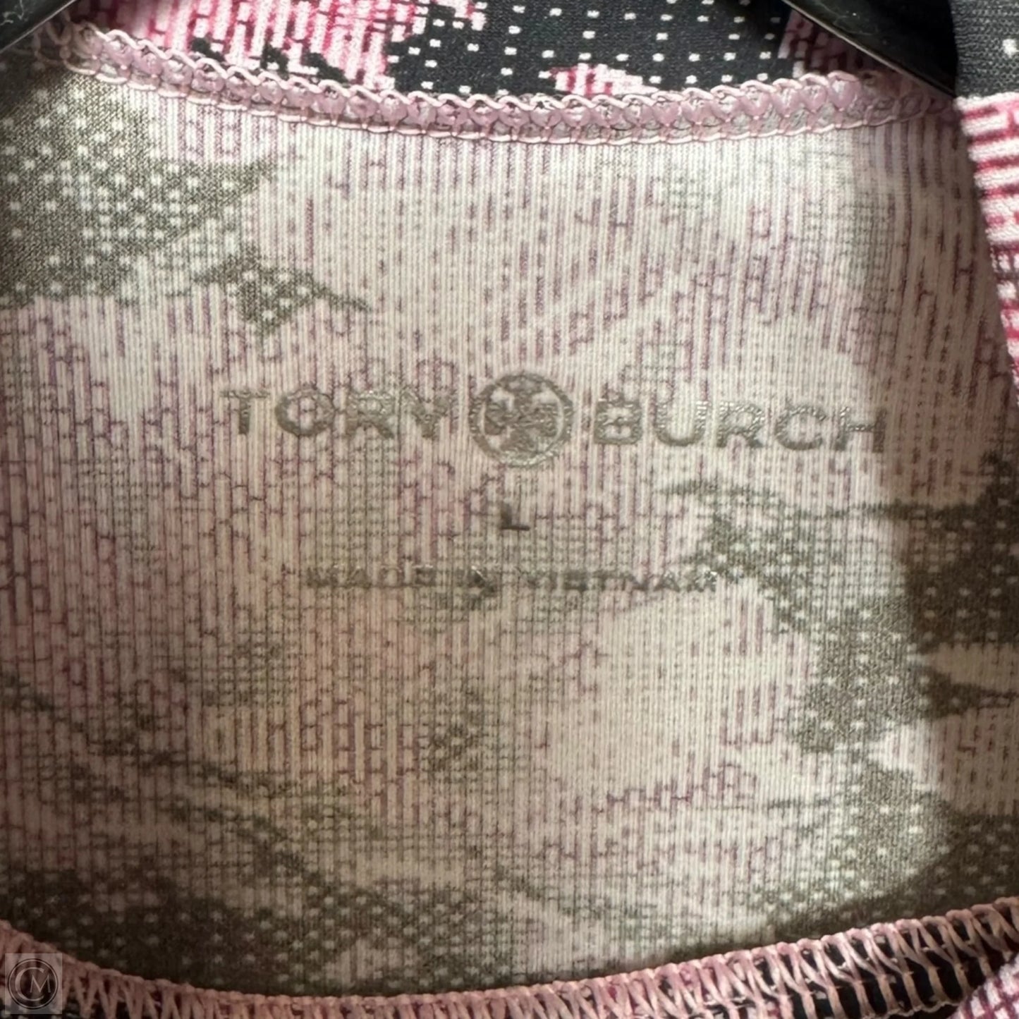 Top Long Sleeve Designer By Tory Burch In Floral Print, Size: L