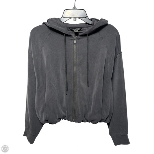Athletic Jacket By Athleta In Grey, Size: S