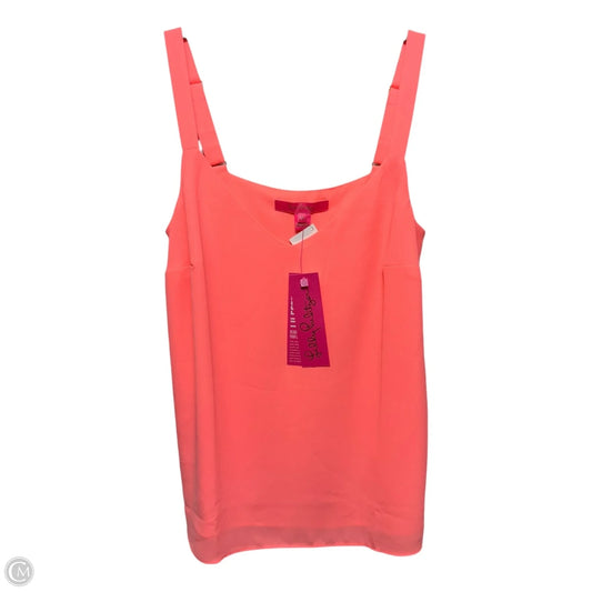 Nadia Cami Top Sleeveless Designer By Lilly Pulitzer In Pink, Size: Xs