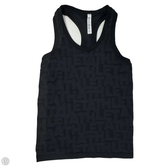 Athletic Tank Top By Athleta In Black, Size: S