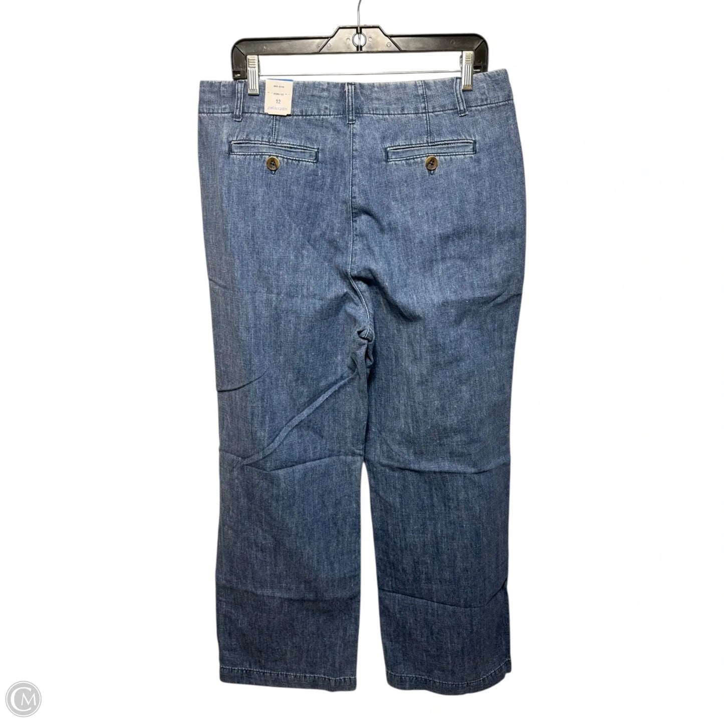 Brio Jeans Straight By J Mclaughlin In Blue Denim, Size: 12
