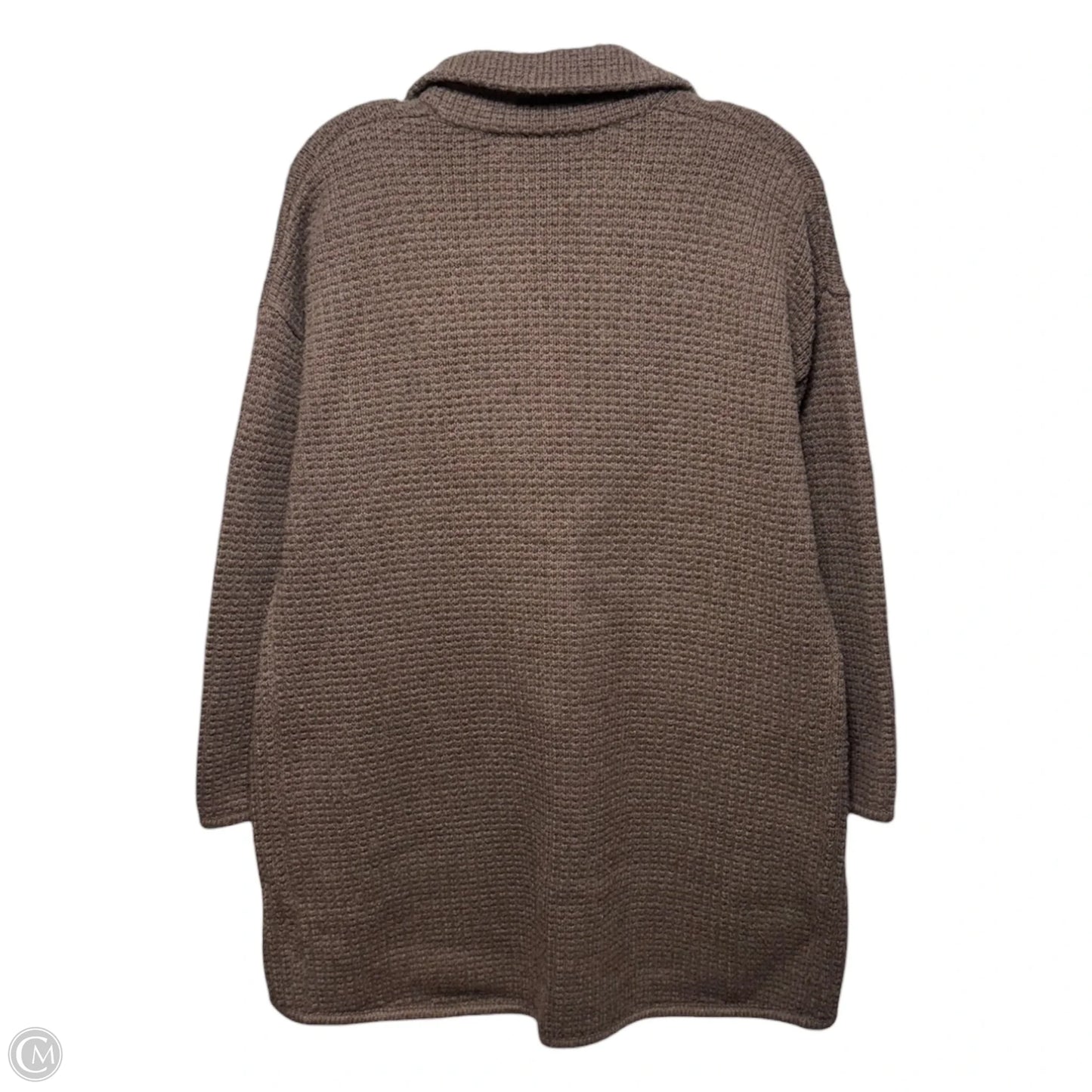 Merino Wool Blend Sweater Cardigan By Madewell In Brown, Size: Xs