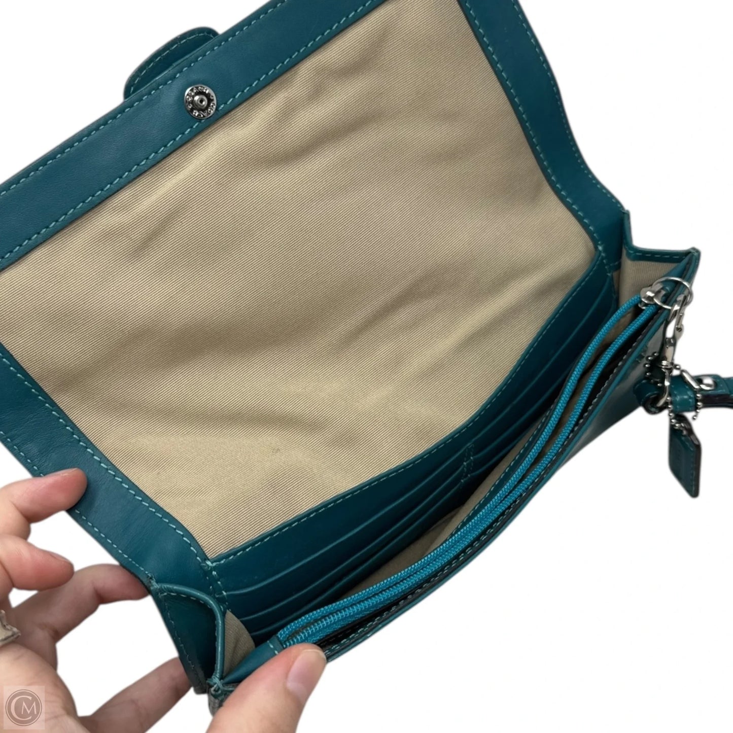 Vintage Wristlet Designer By Coach, Size: Medium