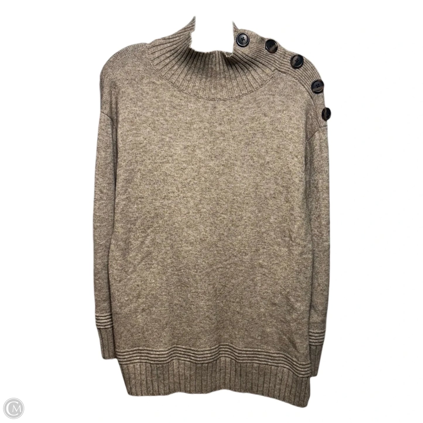 Sweater By Anthropologie In Tan, Size: Xs