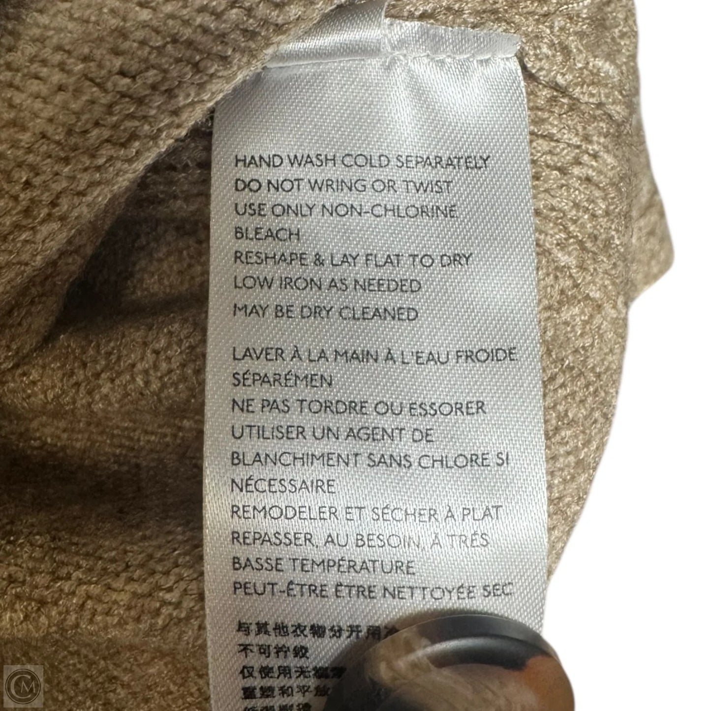 Sweater By Anthropologie In Tan, Size: Xs