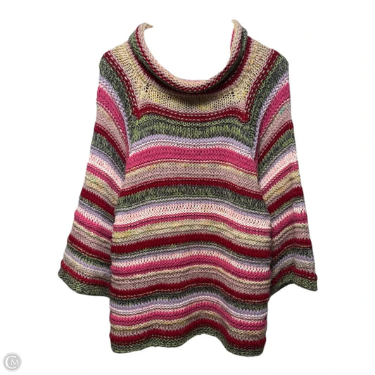Candice Bell Sleeve Sweater By Anthropologie In Multi-colored, Size: M/L