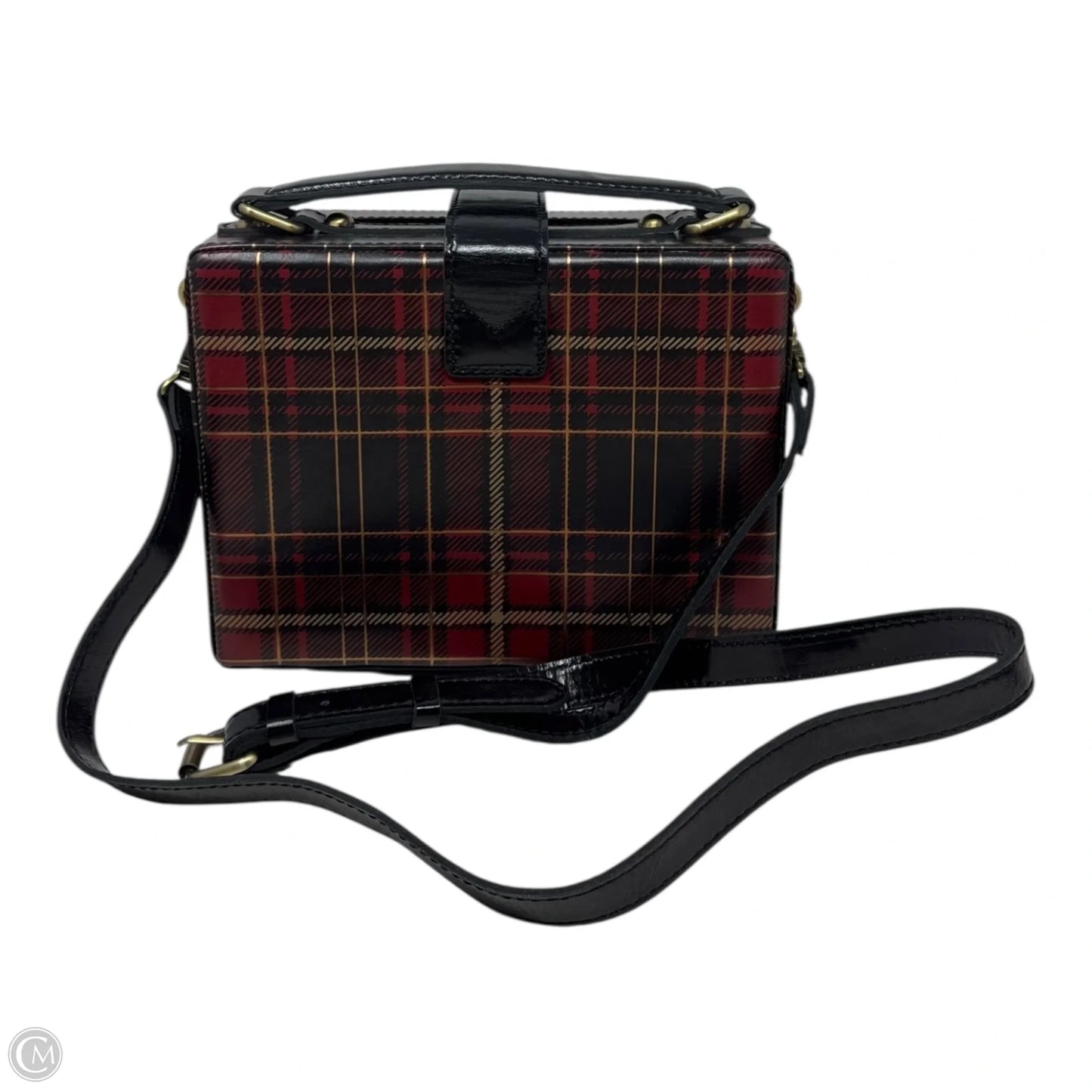 Tauria Tartan Box Bag Designer By Patricia Nash, Size: Small