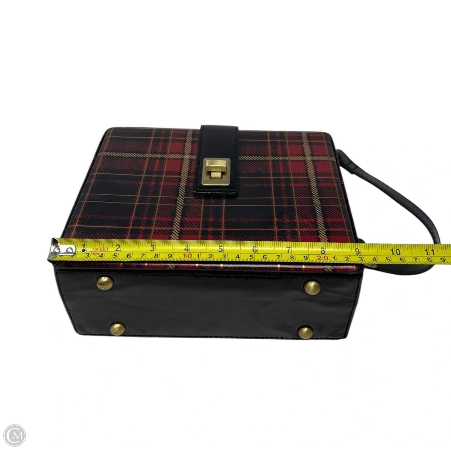 Tauria Tartan Box Bag Designer By Patricia Nash, Size: Small