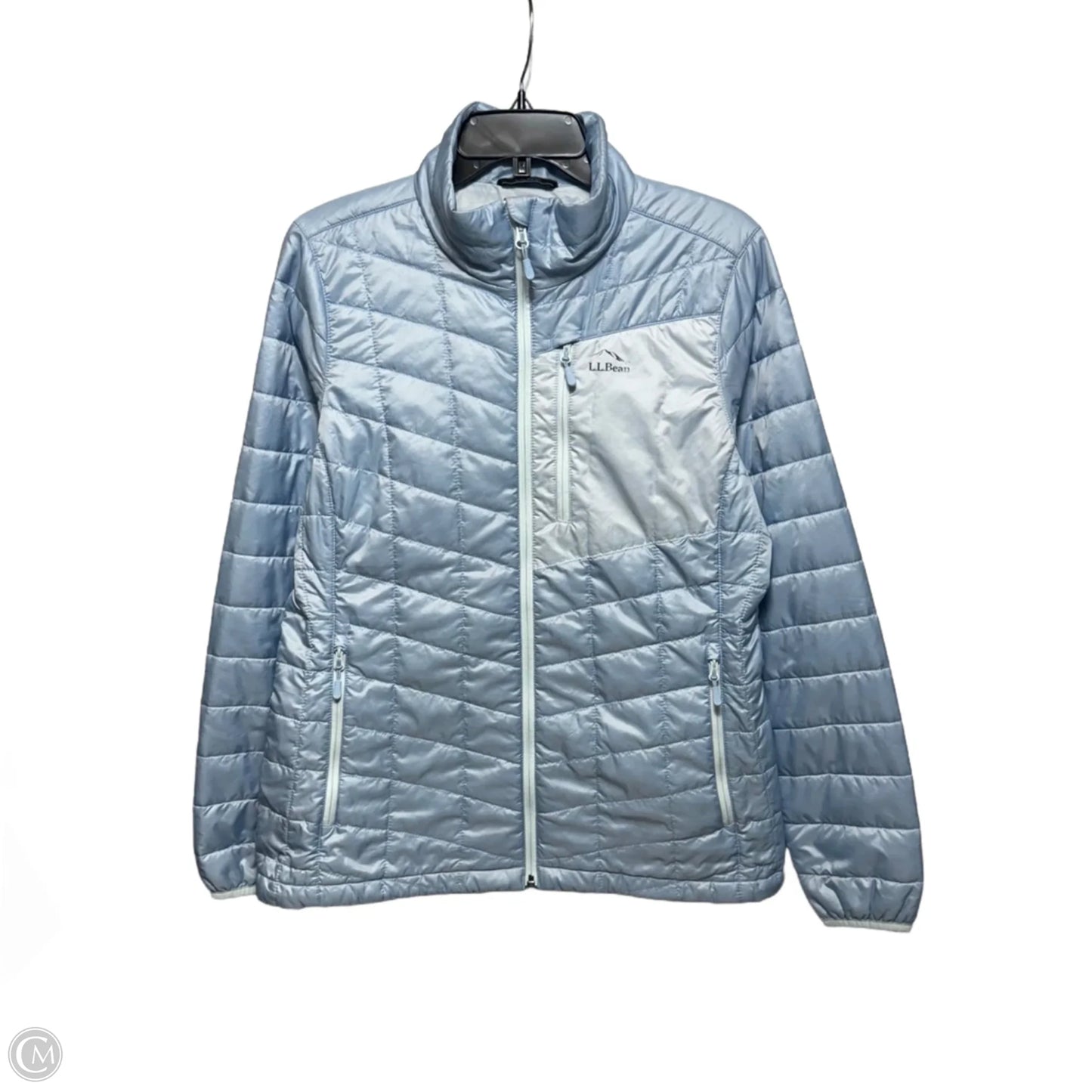 Athletic Jacket By L.l. Bean In Blue, Size: M