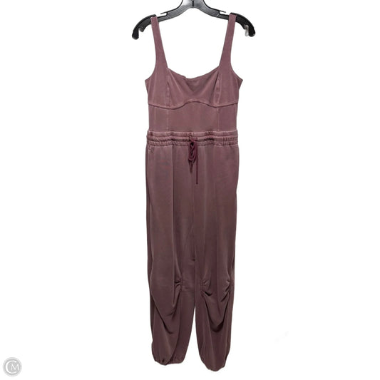 Lounge Jumpsuit By Free People In Maroon, Size: M