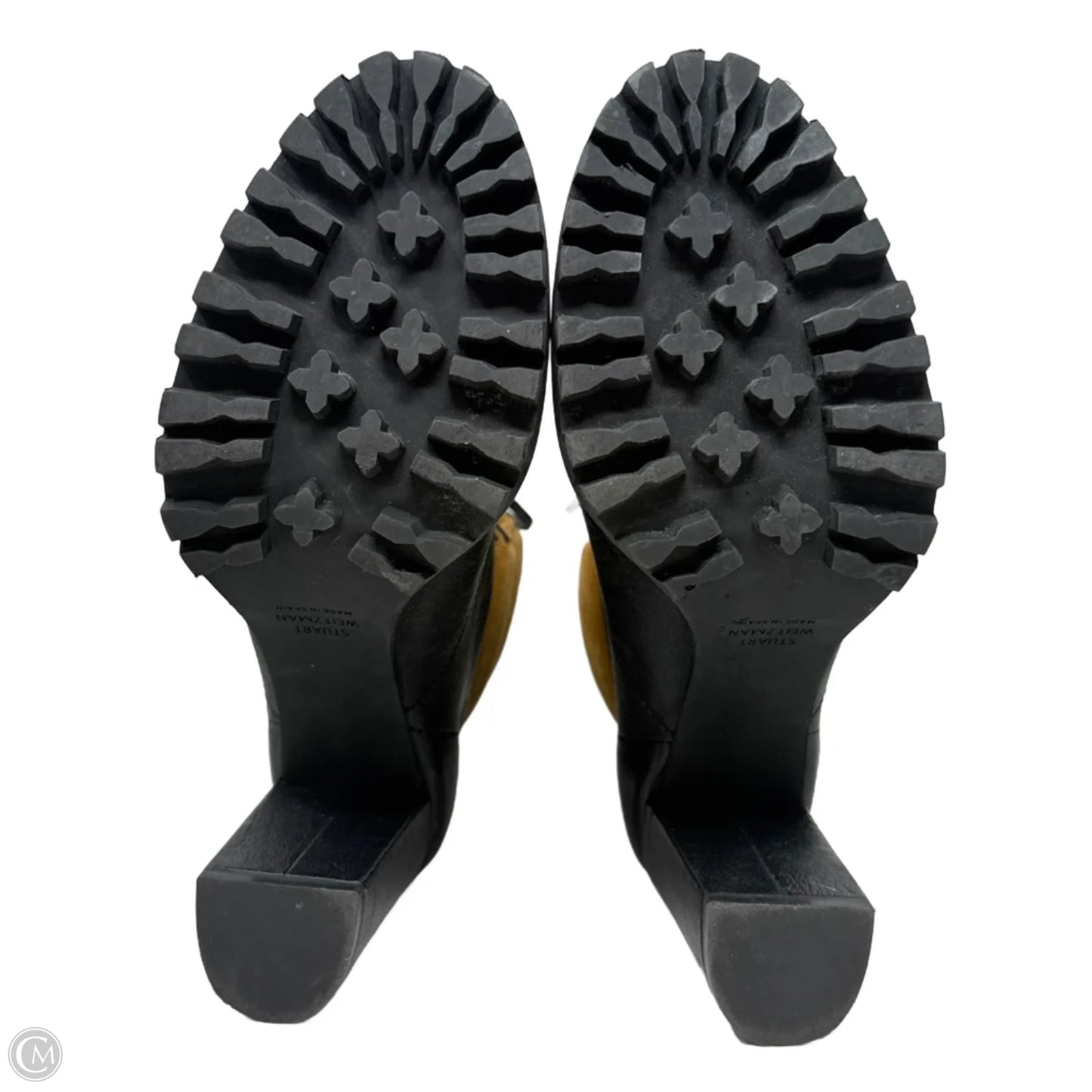 Bronwyn Ankle Boots Designer By Stuart Weitzman In Black, Size: 7