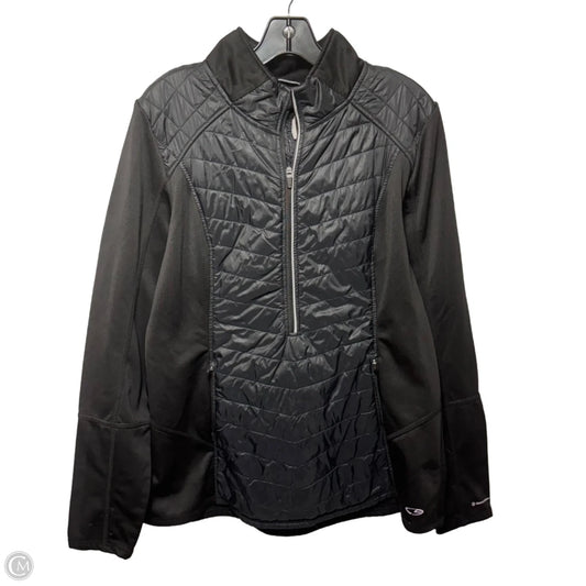 Athletic Jacket By Champion In Black, Size: Xxl