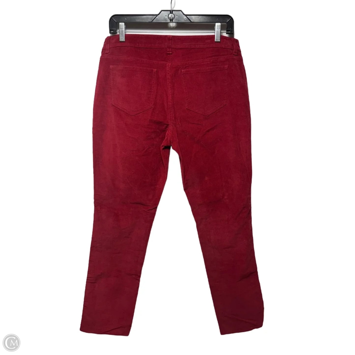 Natalie Fit Corduroy Pants By Brooks Brothers In Red, Size: 8