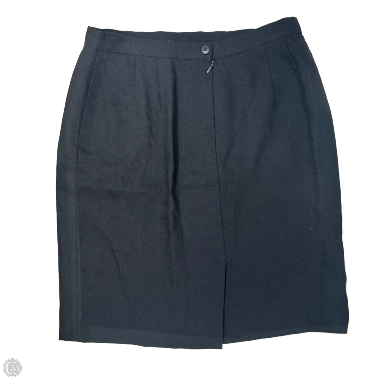 Skirt Luxury Designer By Giorgio Armani In Black, Size: 12
