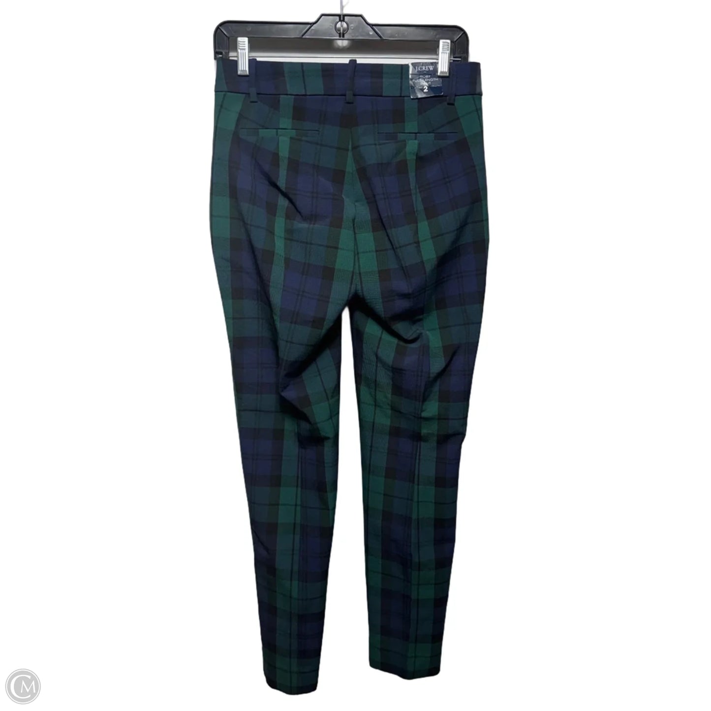 Ruby Full Length Pant By J. Crew In Plaid Pattern, Size: 2
