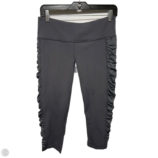 Athletic Capris By Lululemon In Grey, Size: 10