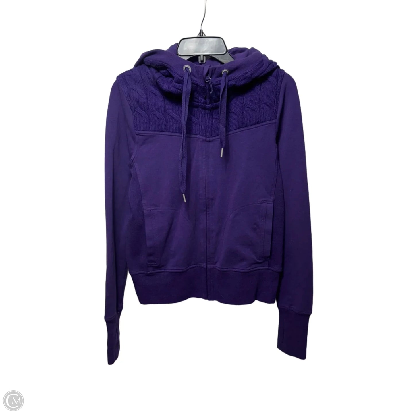 Athletic Jacket By Lululemon In Purple, Size: 8