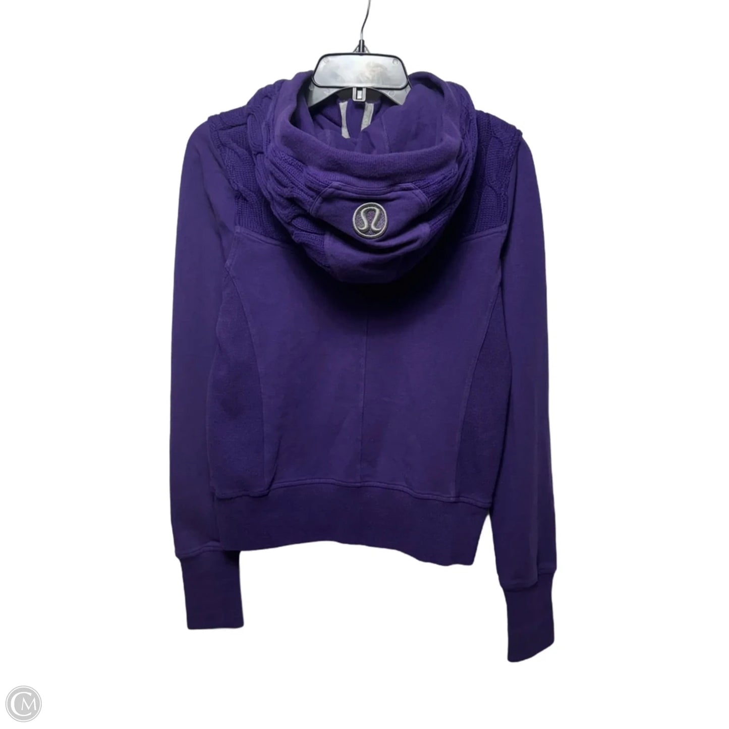 Athletic Jacket By Lululemon In Purple, Size: 8