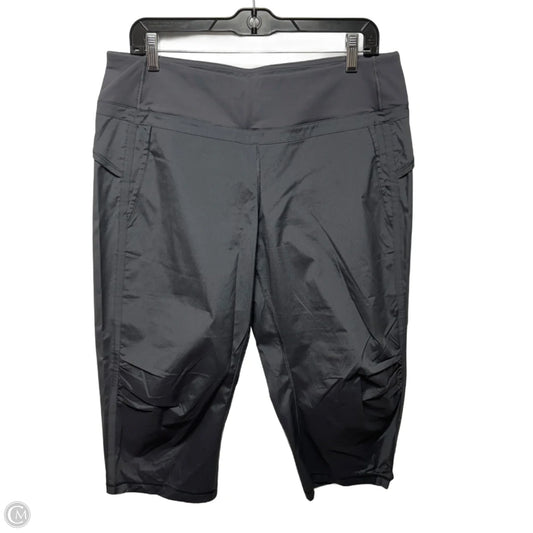 Athletic Capris By Lululemon In Grey, Size: 10