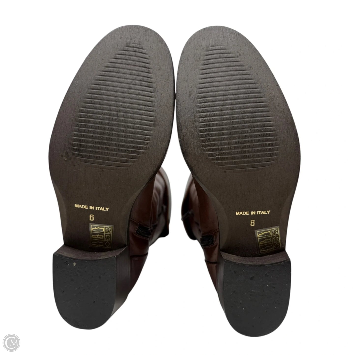 Wales Low Heel Leather Boots By Sesto Meucci In Brown, Size: 6