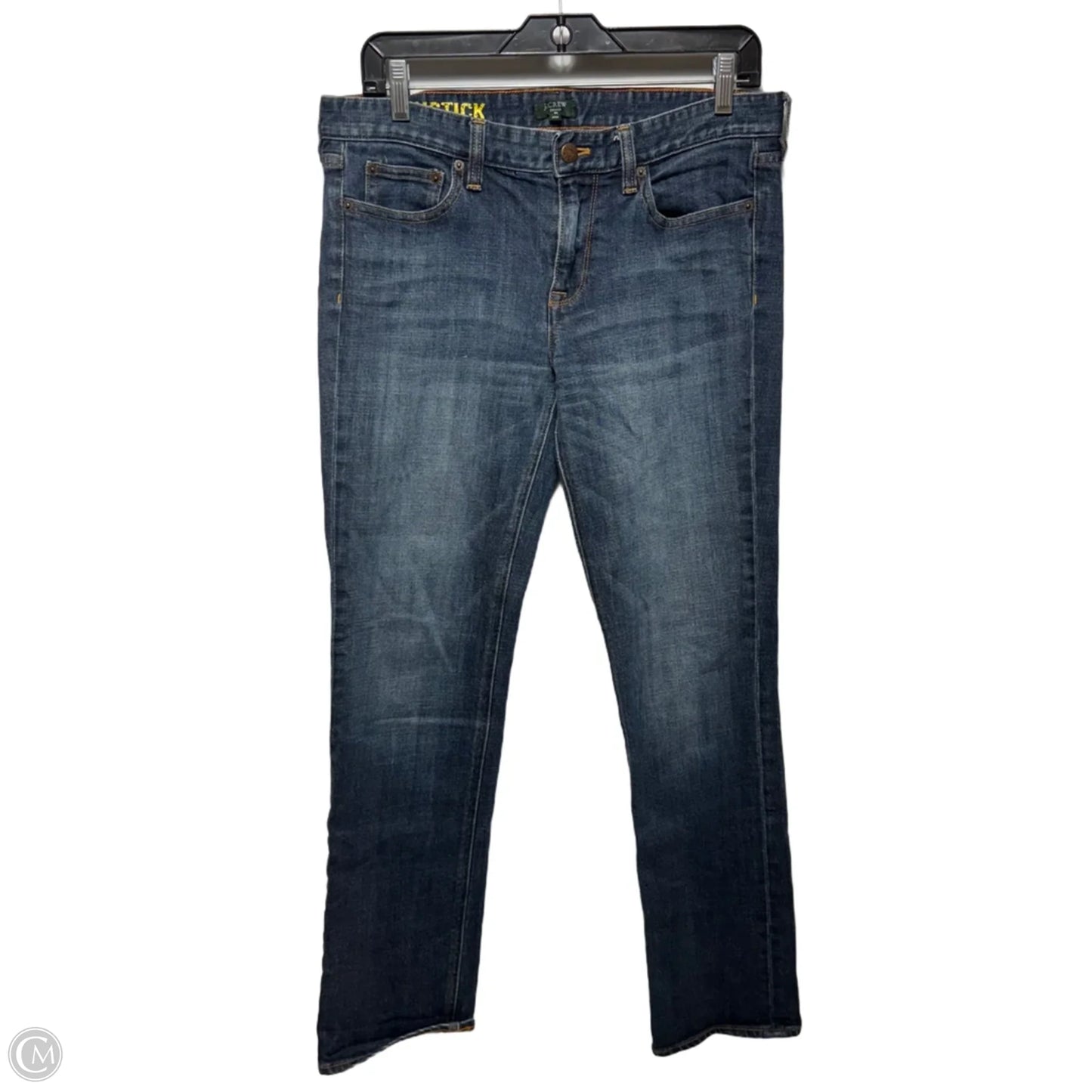 Jeans Skinny By J. Crew In Blue Denim, Size: 10