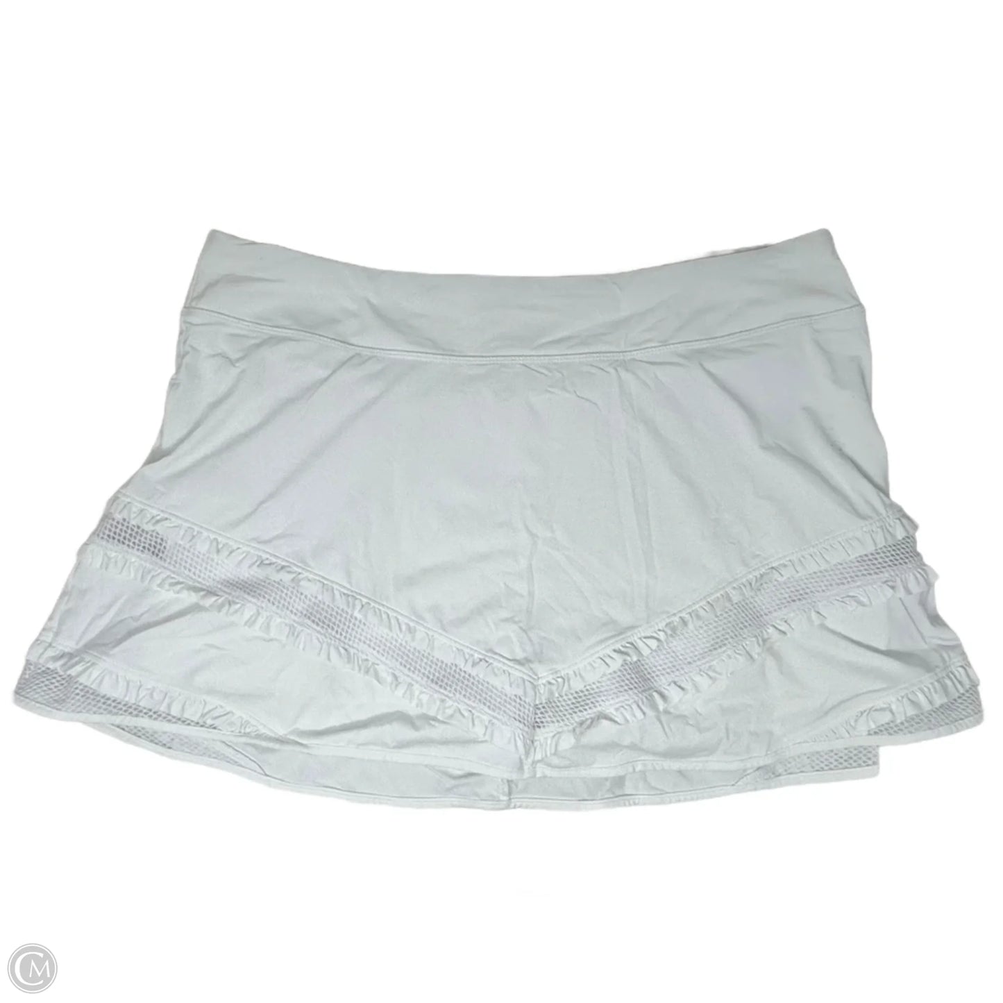 Skort Designer By Lilly Pulitzer In White, Size: Xl