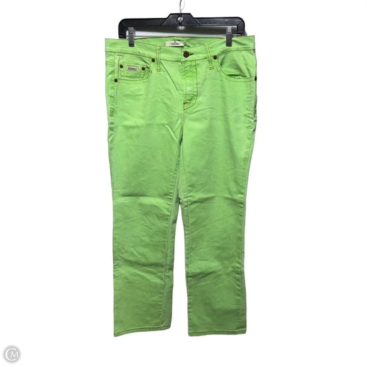 Jeans Boot Cut By Z Cavaricci In Green, Size: 10/30