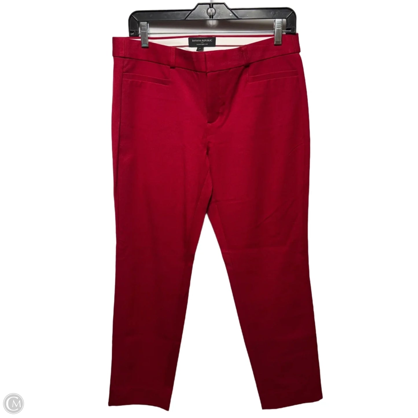 Sloan Curvy Fit Pants By Banana Republic In Red, Size: 10