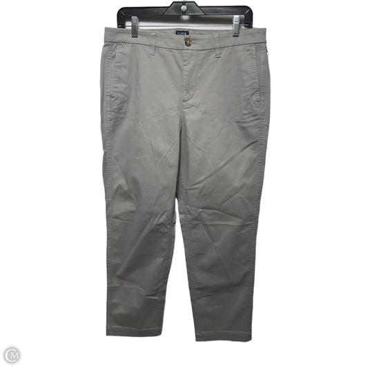 High Rise Girlfriend Chinos By J. Crew In Taupe, Size: 10