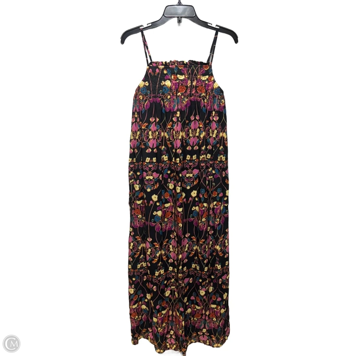 Quilted Floral Maxi Dress By Anthropologie In Floral Print, Size: S