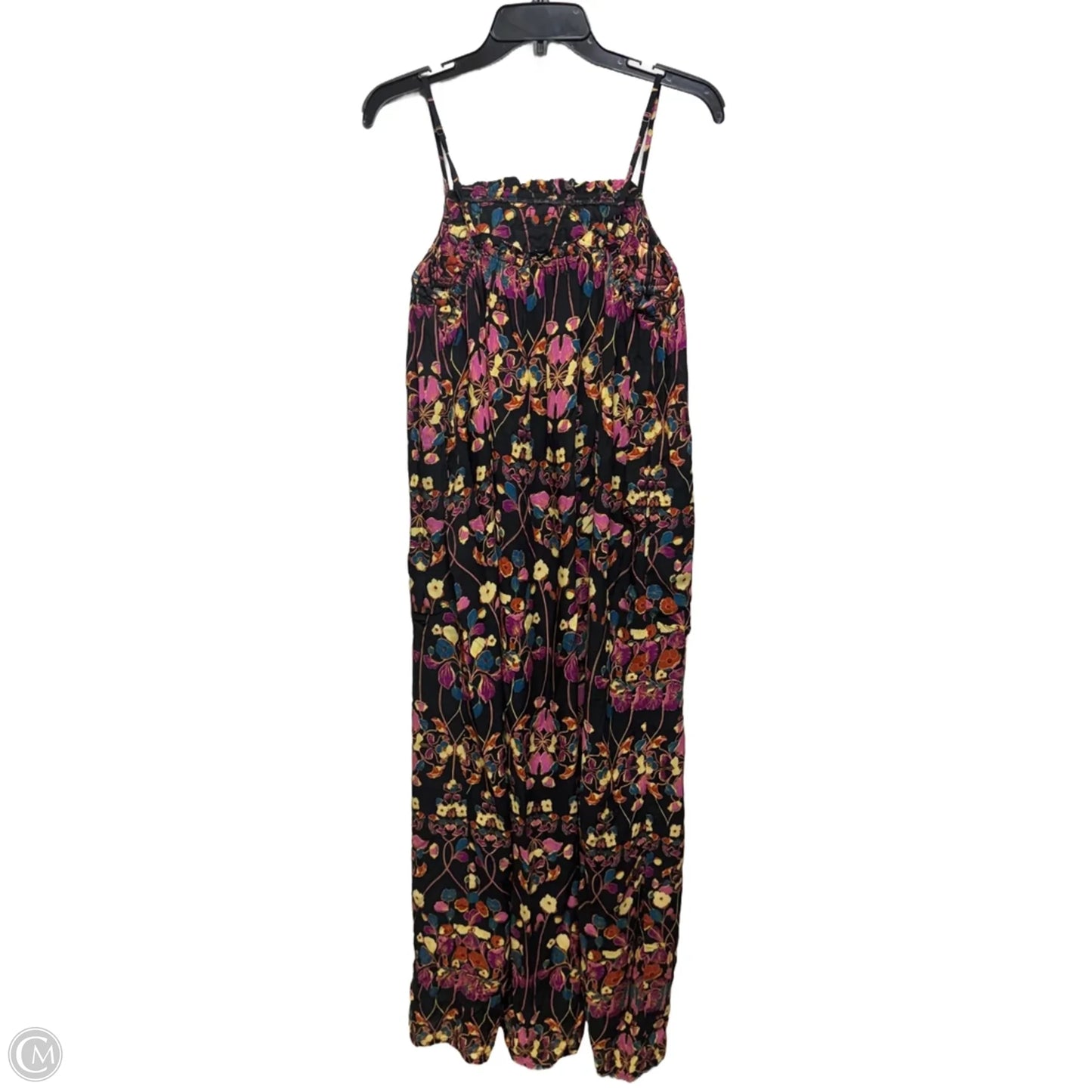 Quilted Floral Maxi Dress By Anthropologie In Floral Print, Size: S