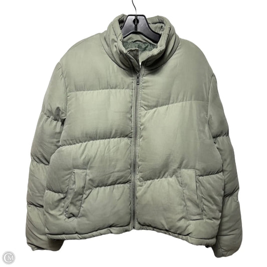 Jacket Puffer & Quilted By Native Youth In Green, Size: M