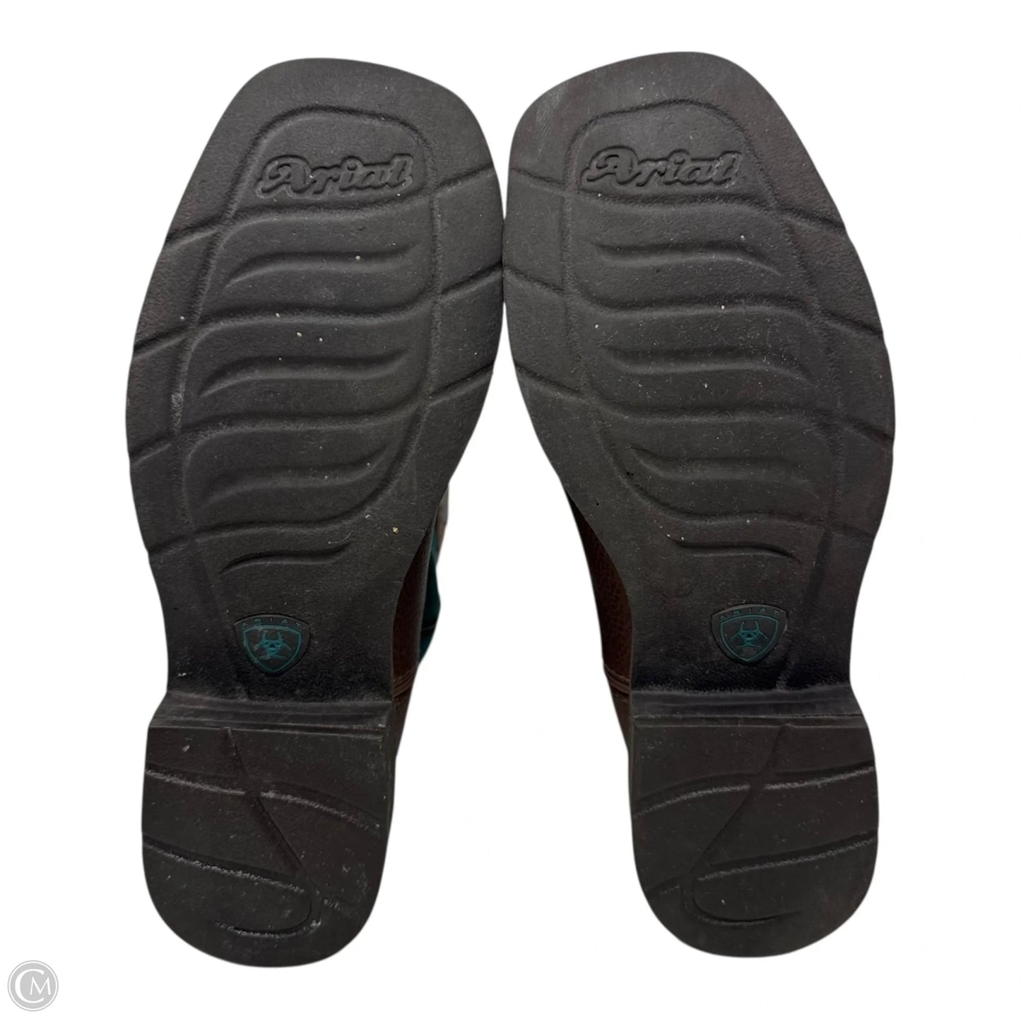 Prim Rose Western Boot By Ariat In Blue & Brown, Size: 7C