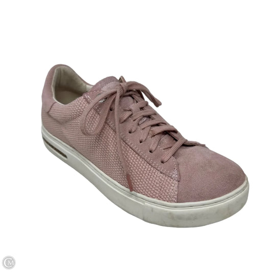Bend Low Canvas Shoes Flats By Birkenstock In Pink, Size: 6