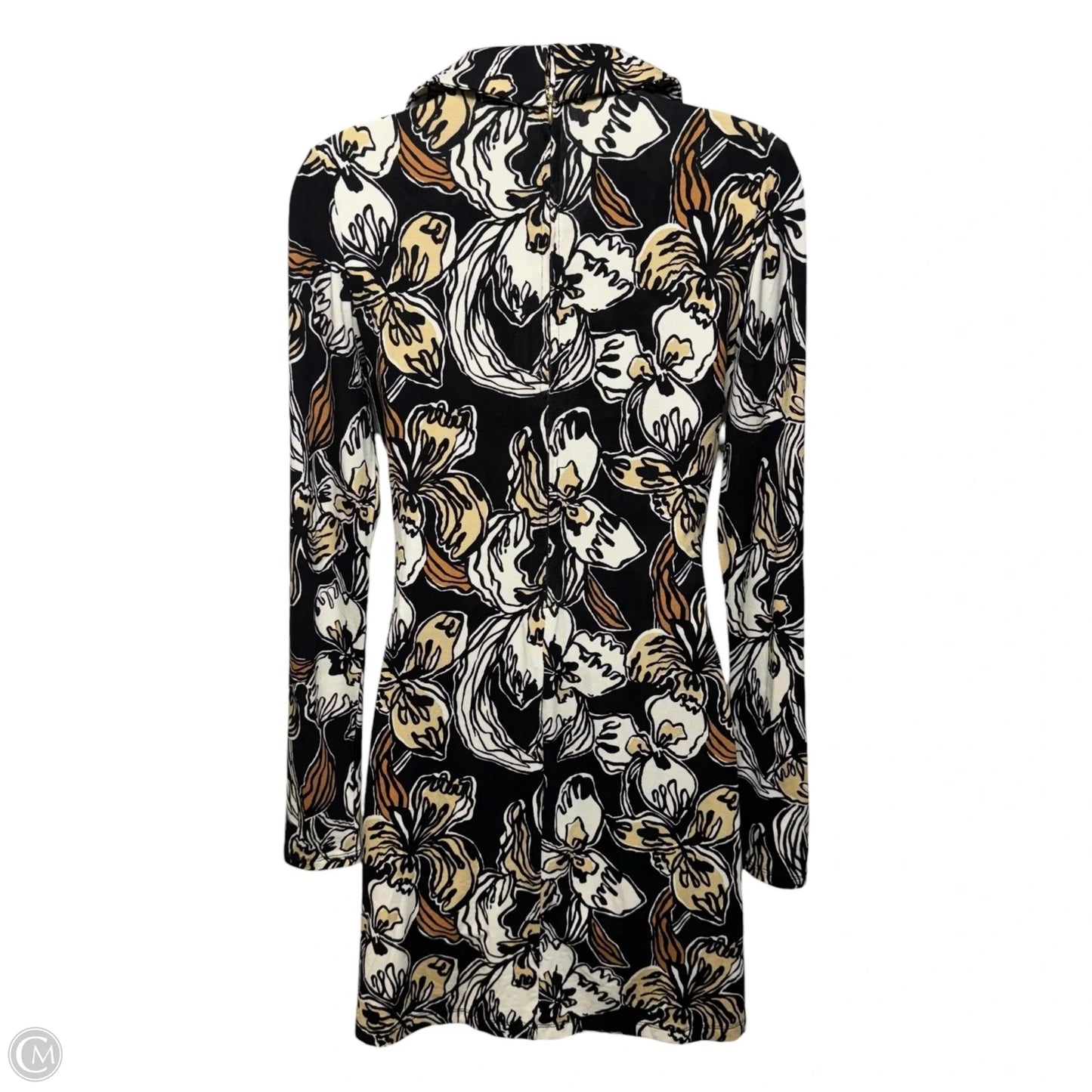 Alalynn Long Sleeve Romper Designer By Lilly Pulitzer In Onyx Irisistable, Size: XS