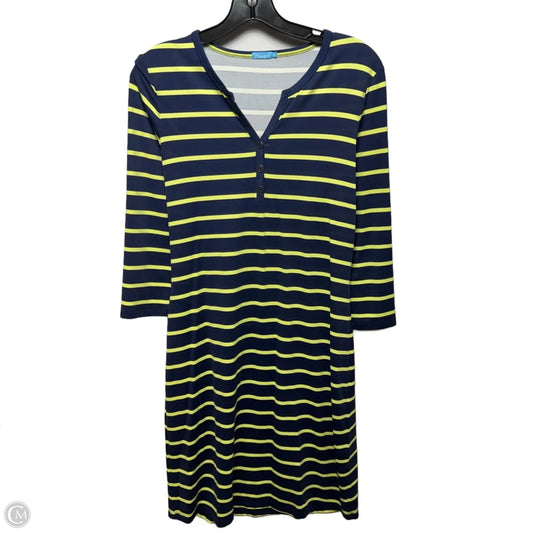 Dress Casual Midi By J Mclaughlin In Striped Pattern, Size: S