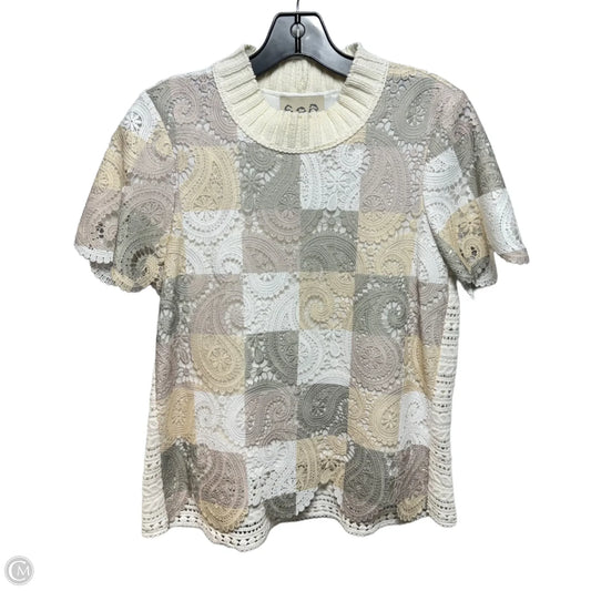 Top Short Sleeve By Sea NY In Multi-colored, Size: 0