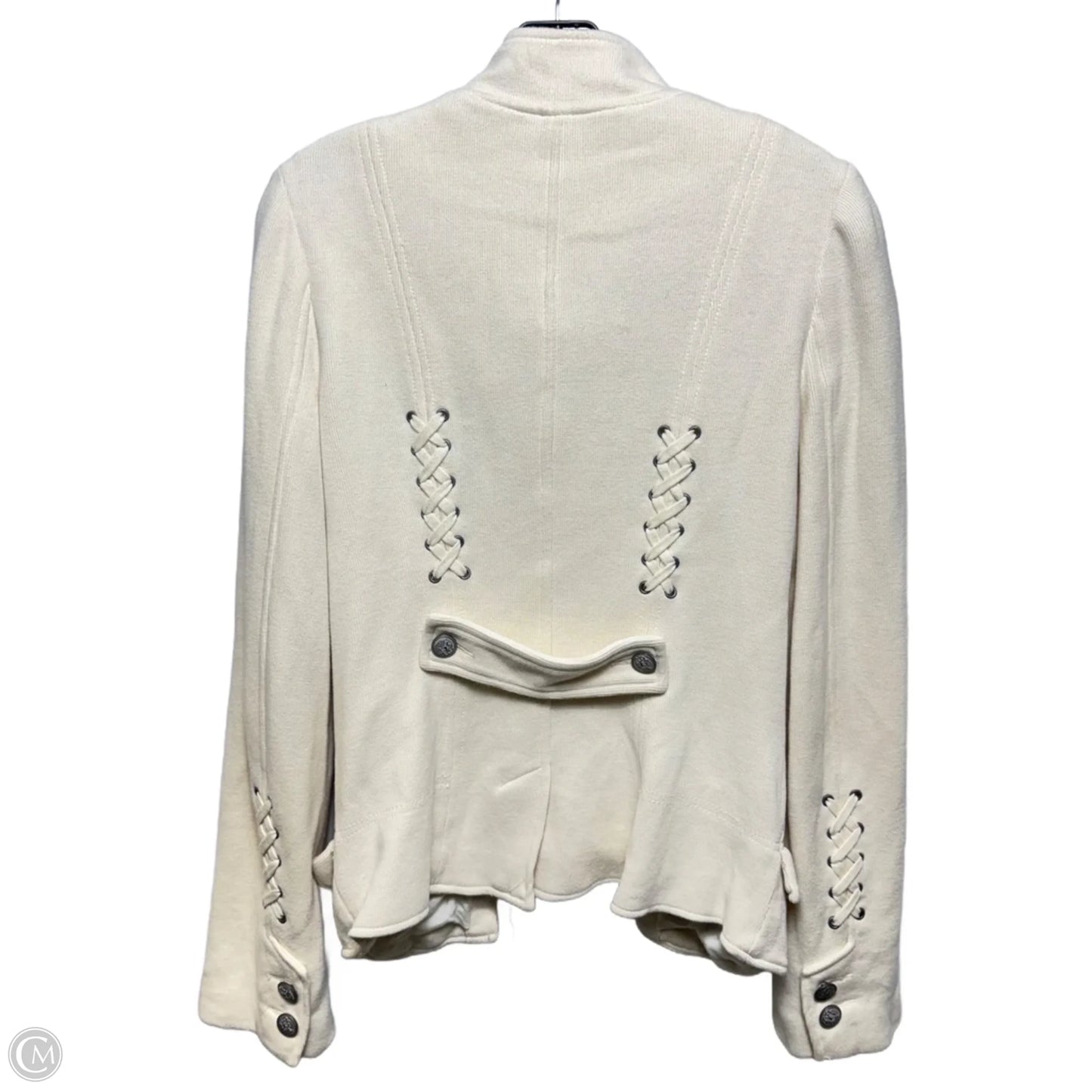 Majorette Military Knit Jacket By We The Free In Cream, Size: 12