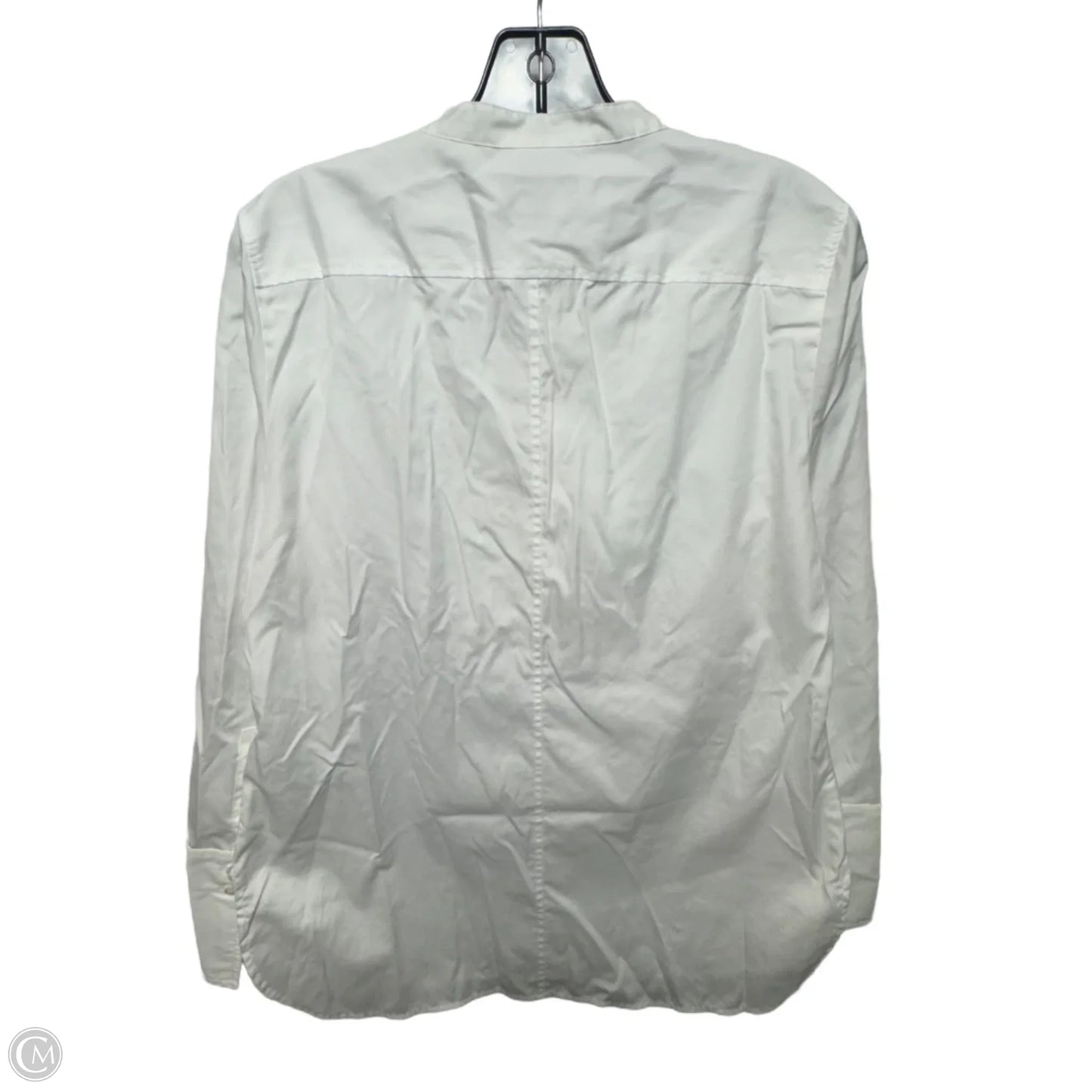 Top Long Sleeve Basic By J. Crew In White, Size: 10