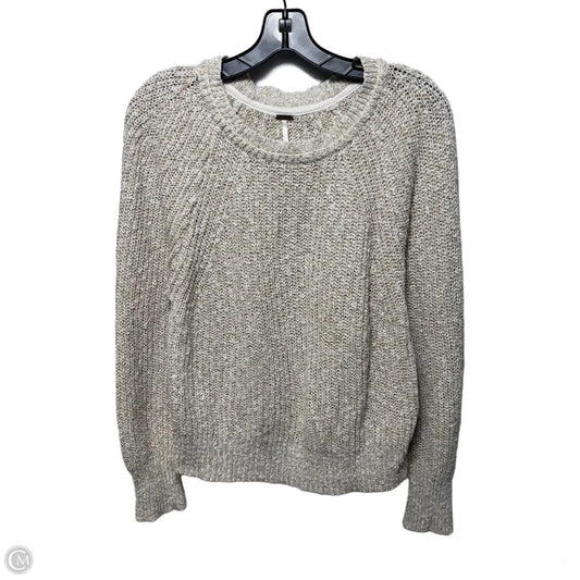 Sweater By Free People In Beige, Size: Xs