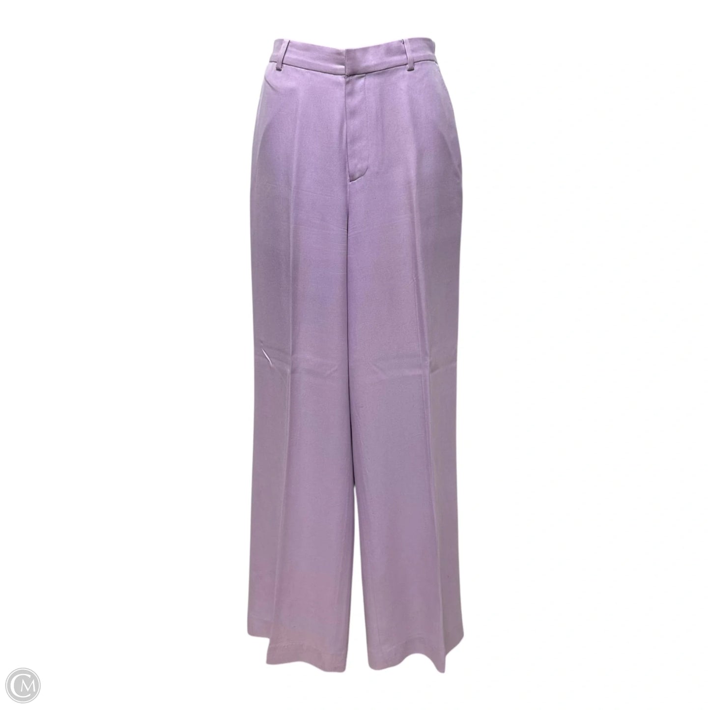 Silk Trouser Pants Dress By Lauren By Ralph Lauren In Purple, Size: 4
