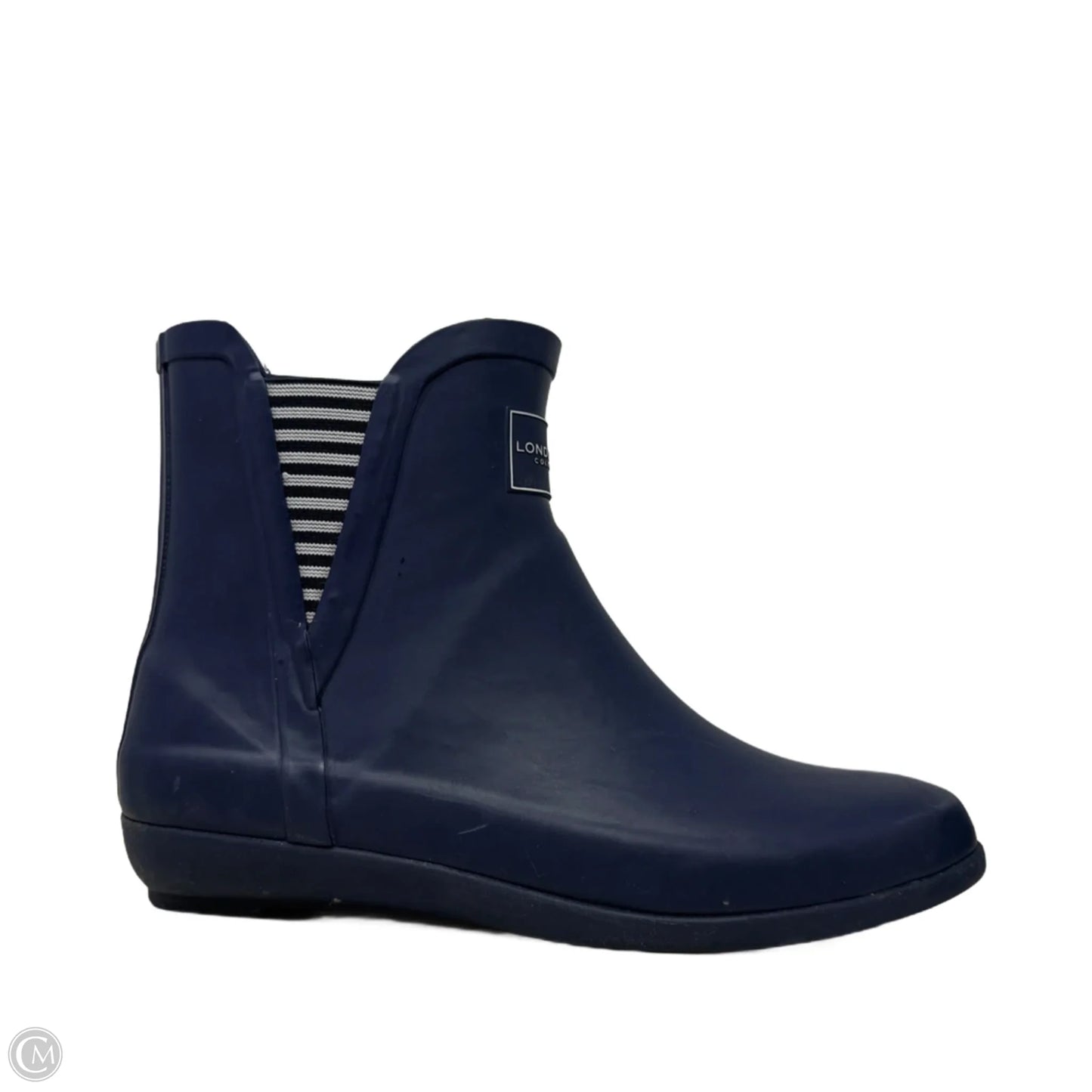 Piccadilly Chelsea Rain Boots By London Fog In Blue, Size: 8