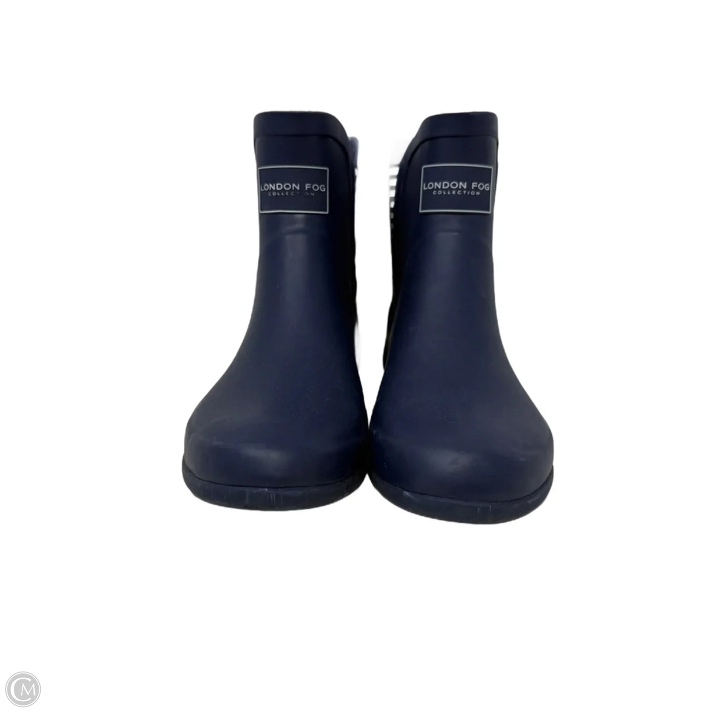Piccadilly Chelsea Rain Boots By London Fog In Blue, Size: 8