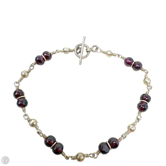 Amethyst Beaded Bracelet