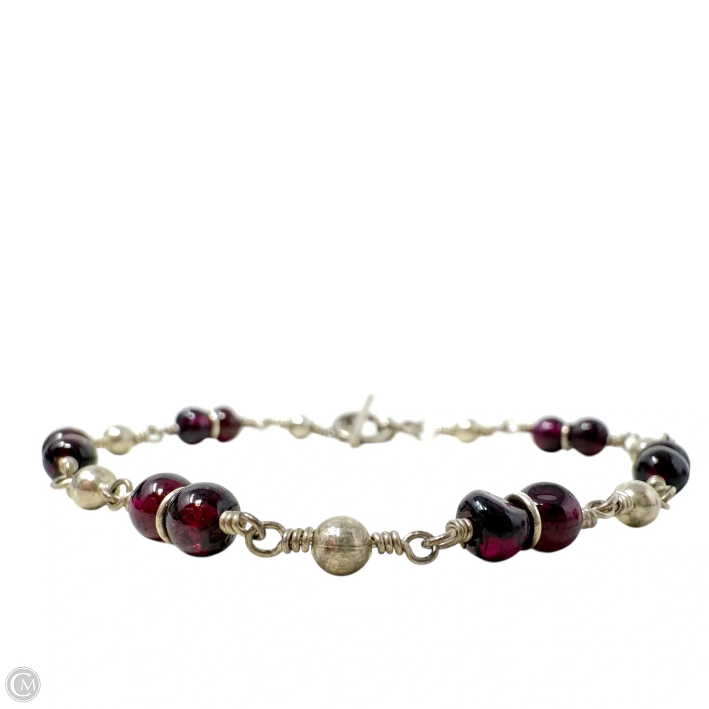 Amethyst Beaded Bracelet