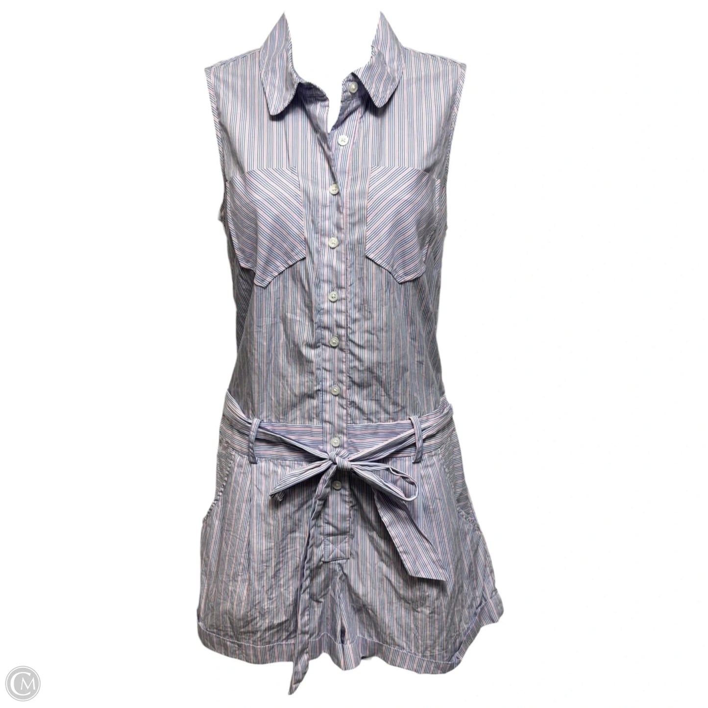 Romper Designer By Milly In Striped Pattern, Size: 0